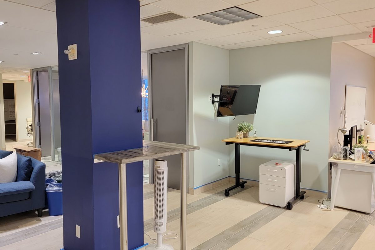 Exterior painting project